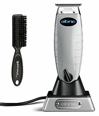 Andis Cordless T-Outliner Trimmer with BeauWis Blade Brush